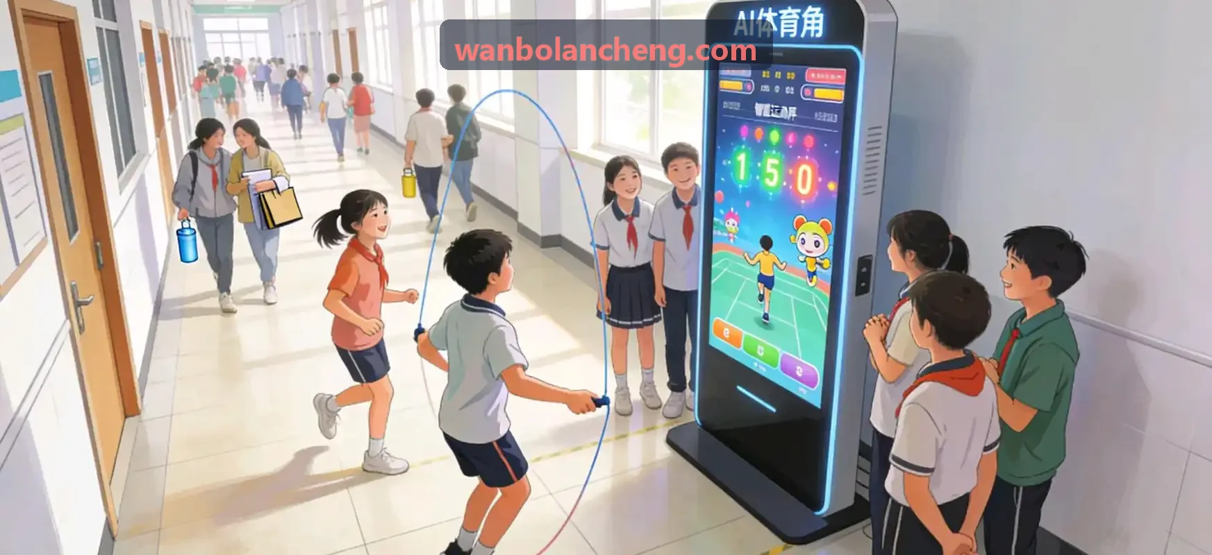 WANBO.COM实时运行中枢大屏